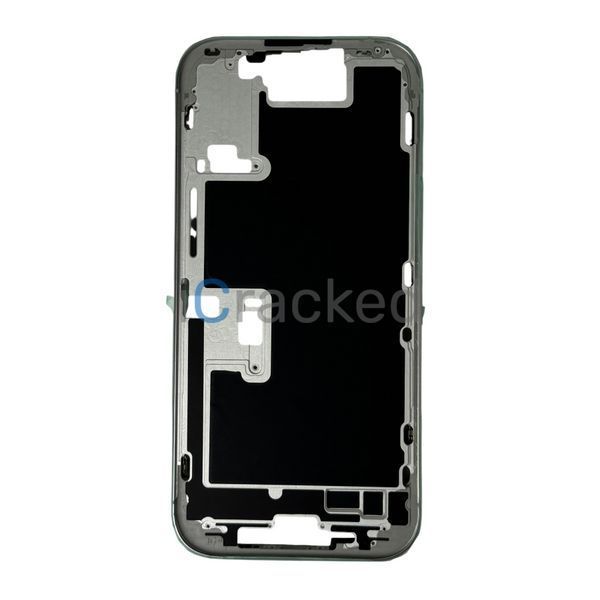Компанія iCracked. Рамка корпуса iPhone 16 Pro White Titanium в зборі з кнопками, магнітами та сіткою US + кнопка Camera Control НФ-00003684 фото