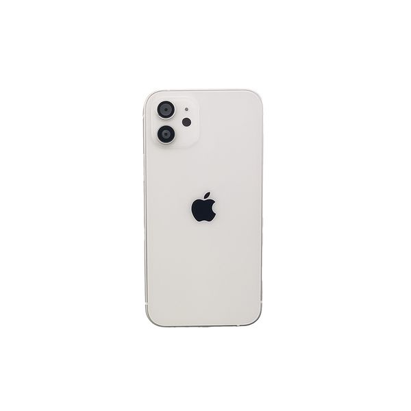 Компанія iCracked. Корпус iPhone 12 в зборі White з тримачем SIM, кнопками, магнітами та сіткою EU НФ-00001078 фото