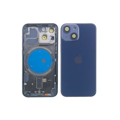 Компанія iCracked. Корпус iPhone 13 Mini в зборі Midnight з тримачем SIM, кнопками, магнітами та сіткою US НФ-00001430 фото