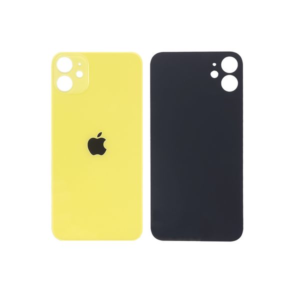 Компанія iCracked. Задня кришка корпуса Apple iPhone 11 Yellow, великий виріз під камеру НФ-00000611 фото
