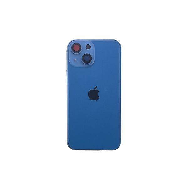 Компанія iCracked. Корпус iPhone 13 Mini в зборі Blue з тримачем SIM, кнопками, магнітами та сіткою US НФ-00001431 фото