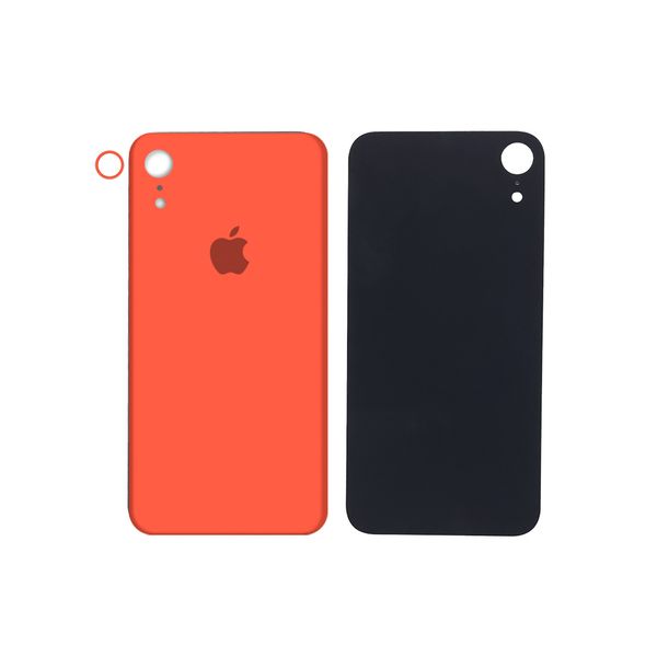 Компанія iCracked. Задняя крышка корпуса iPhone XR Coral, обычный вырез и кольцо камеры НФ-00001943 фото