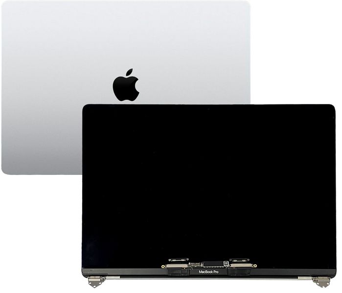Компанія iCracked. Дисплей MacBook Pro 15 (2016-2017) A1707 донор, в зборі з рамкою та кришкою, Silver НФ-00000163 фото