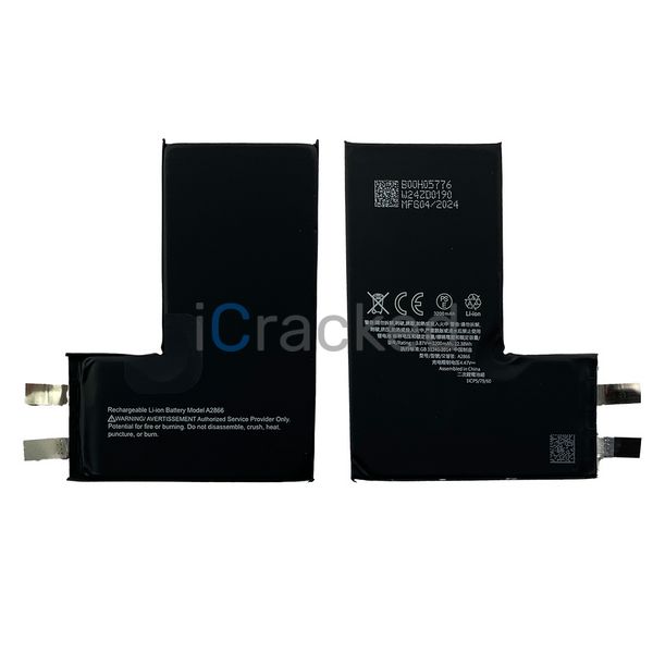 Компанія iCracked. Аккумулятор (батарея) для iPhone 14 Pro без контроллера, 3200 mAh. ААА НФ-00001474 фото