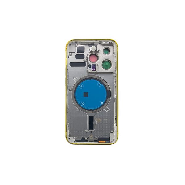 Компанія iCracked. Корпус iPhone 14 Pro в сборе Starlight с кнопками, магнитами и сеткой US НФ-00001556 фото