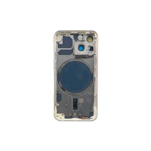 Корпус iPhone 13 Mini в сборе White с держателем SIM, кнопками