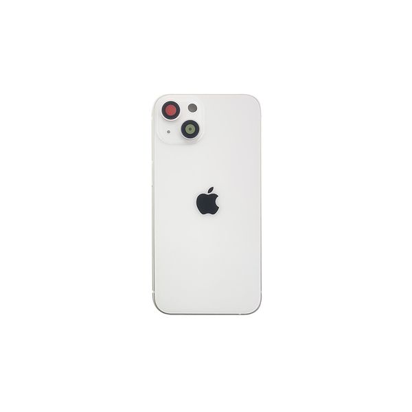 Компанія iCracked. Корпус iPhone 13 в зборі Starlight з тримачем SIM, кнопками, магнітами та сіткою EU НФ-00001177 фото