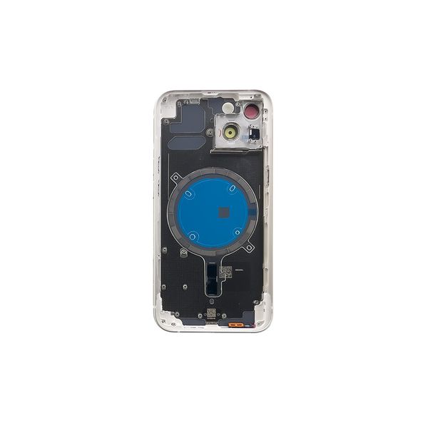 Компанія iCracked. Корпус iPhone 13 в сборе Starlight с держателем SIM, кнопками, магнитами и сеткой EU НФ-00001177 фото