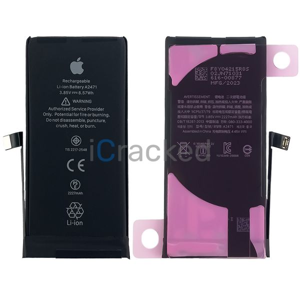 Компанія iCracked. Акумулятор (батарея) для iPhone 12 Mini з контролером, 2227 mAh. Оригінал НФ-00002243 фото