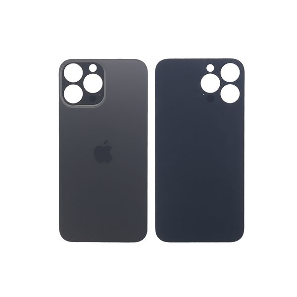 Компанія iCracked. Задняя крышка корпуса Apple iPhone 12 Pro Black, большой вырез под камеру НФ-00000797 фото