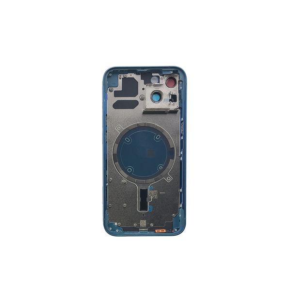 Компанія iCracked. Корпус iPhone 13 в зборі Blue з тримачем SIM, кнопками, магнітами та сіткою EU НФ-00001229 фото
