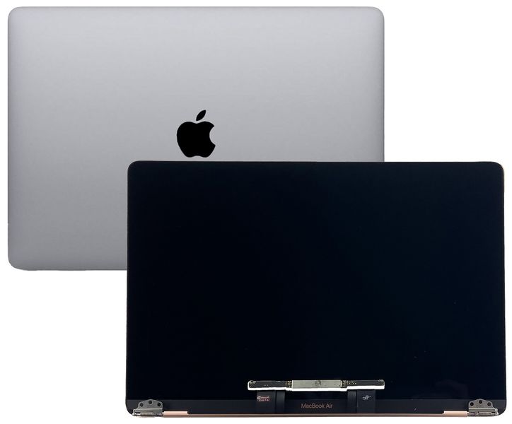 Компанія iCracked. Дисплей MacBook Air 13 (2018) A1932, в сборе с рамкой и крышкой, Grey НФ-00000168 фото