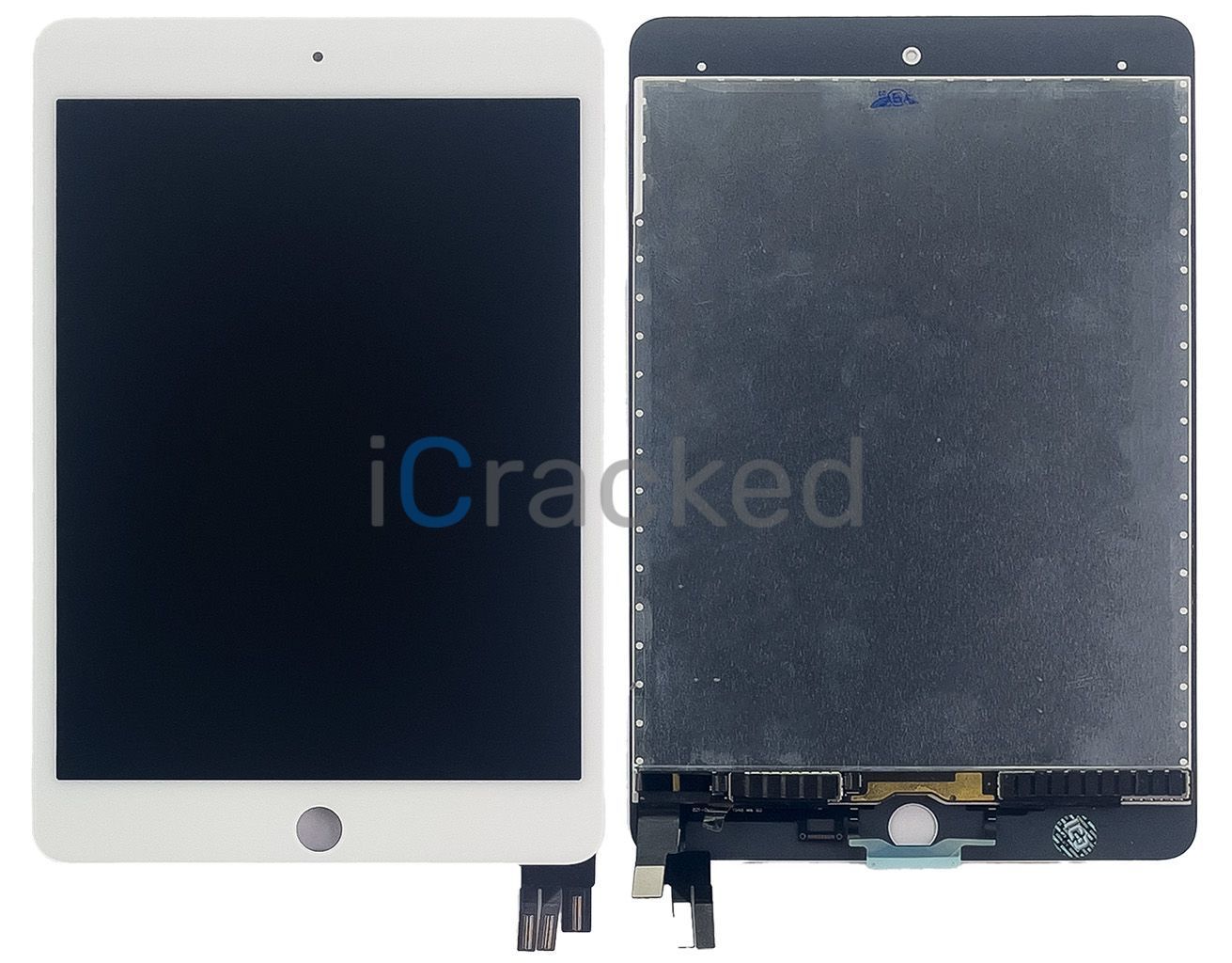 Дисплей (экран) Apple iPad Mini 5 оригинал с тачскрином REF, белый
