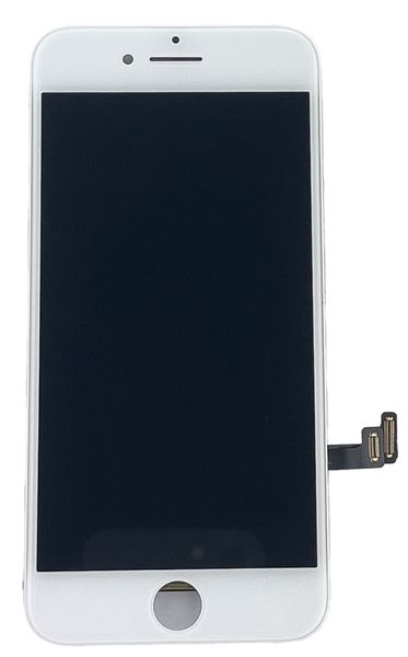 Компанія iCracked. Дисплей (екран) Apple iPhone 7 з тачскріном та рамкою, AAA, білий НФ-00000501 фото