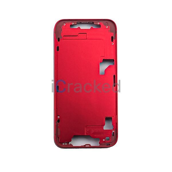 Компанія iCracked. Корпус iPhone 14 Red с держателем SIM, кнопками и сеткой EU НФ-00001958 фото