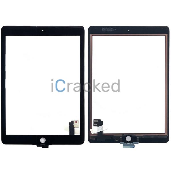 Компанія iCracked. Тачскрин (сенсор) iPad Air 2 AAA, (A1566, A1567) Black НФ-00000275 фото