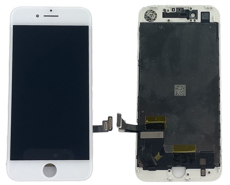 Компанія iCracked. Дисплей (экран) Apple iPhone 7 с тачскрином и рамкой, AAA, белый НФ-00000501 фото