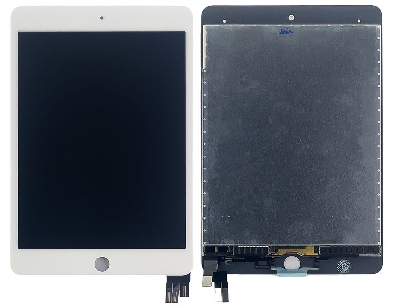 Компанія iCracked. Дисплей (экран) Apple iPad Mini 5 оригинал с тачскрином REF, белый НФ-00000094 фото