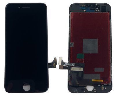Компанія iCracked. Дисплей (экран) Apple iPhone 7 с тачскрином и рамкой, AAA, черный НФ-00000502 фото
