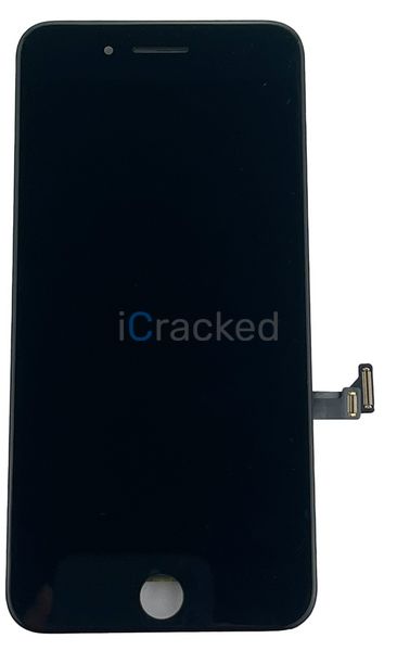 Компанія iCracked. Дисплей (екран) Apple iPhone 7 Plus оригінал (DTP/C3F) з тачскріном та рамкою REF, чорний НФ-00001251 фото