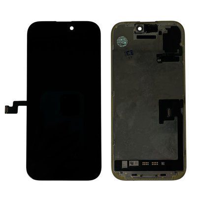 Компанія iCracked. Дисплей (екран) iPhone 16 PRO оригінал (відновлений) з верхнім шлейфом (Діагностований) НФ-00003587 фото