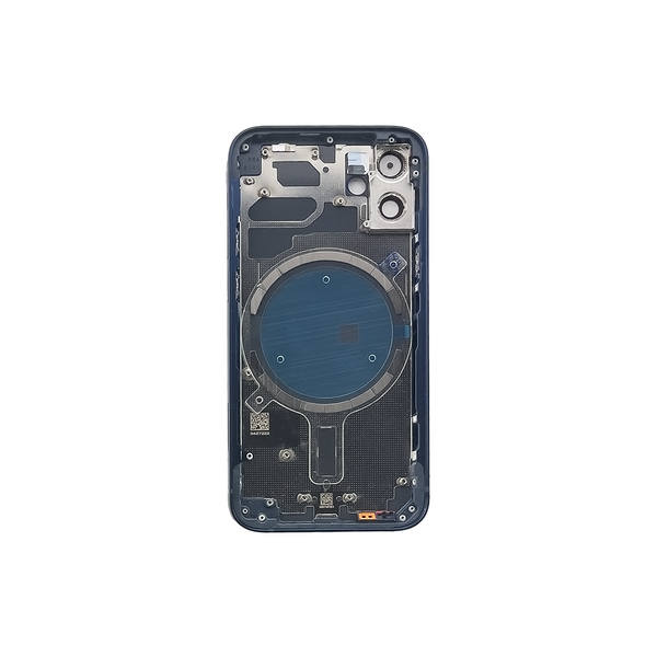 Компанія iCracked. Корпус iPhone 12 Mini в зборі Blue з тримачем SIM, кнопками, магнітами та сіткою EU НФ-00001302 фото