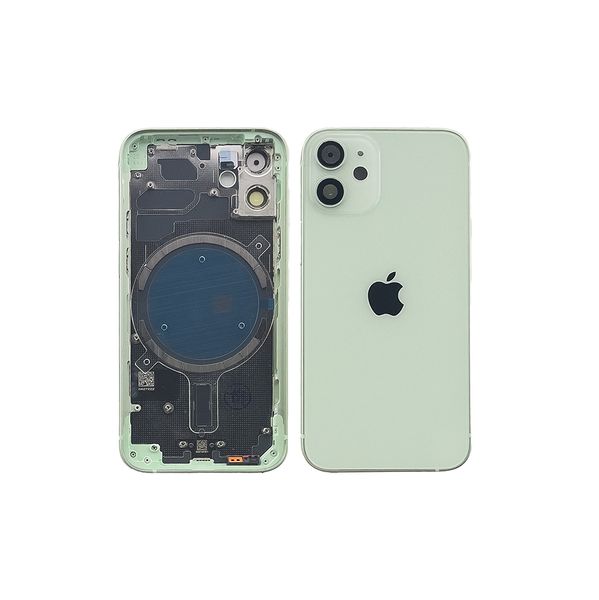 Компанія iCracked. Корпус iPhone 12 Mini в зборі Green з тримачем SIM, кнопками, магнітами та сіткою EU НФ-00001303 фото