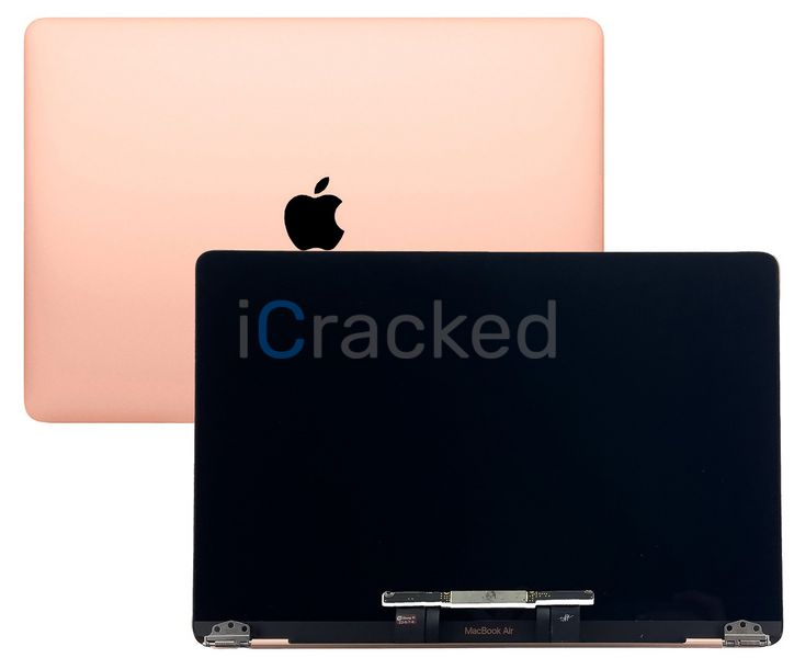 Компанія iCracked. Дисплей MacBook Air 13 (2019-2020) A1932, A2179, в сборе с рамкой и крышкой, Rose Gold НФ-00000172 фото