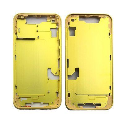 Компанія iCracked. Корпус iPhone 14 Yellow с держателем SIM, кнопками и сеткой EU НФ-00001962 фото
