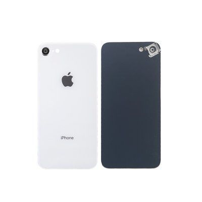 Компанія iCracked. Задня кришка корпусу iPhone 8 White, в зборі зі склом камери НФ-00000598 фото