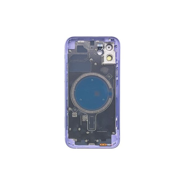Компанія iCracked. Корпус iPhone 12 Mini в зборі Purple з тримачем SIM, кнопками, магнітами та сіткою EU НФ-00001304 фото