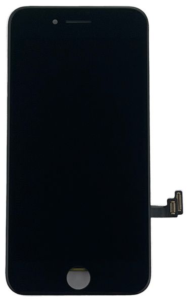 Компанія iCracked. Дисплей (екран) Apple iPhone 7 оригінал з тачскріном та рамкою REF, чорний НФ-00000012 фото