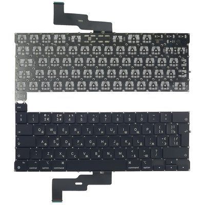 Компанія iCracked. Клавиатура MacBook Pro 13" A2338 (2018-2020) UA/EN/RU, вертикальный Enter, Original НФ-00001066 фото