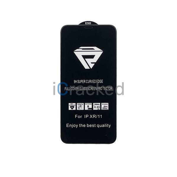 Компанія iCracked. Защитное стекло 10D Full Glue Protect для iPhone XR/11 НФ-00000522 фото