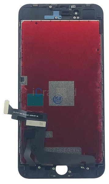Компанія iCracked. Дисплей (экран) Apple iPhone 8 Plus с тачскрином и рамкой, AAA, черный НФ-00000507 фото