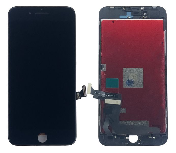 Компанія iCracked. Дисплей (экран) Apple iPhone 8 Plus с тачскрином и рамкой, AAA, черный НФ-00000507 фото