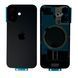 Компанія iCracked. Задня кришка корпусу iPhone 16 Black, звичайний виріз в зборі зі склом камери НФ-00002697 фото