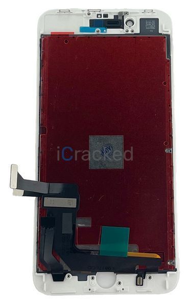 Дисплей (экран) Apple iPhone 8 Plus с тачскрином и рамкой, AAA, белый НФ-00000508 фото Компанія iCracked. Дисплей (экран) Apple iPhone 8 Plus с тачскрином и рамкой, AAA, белый НФ-00000508 фото