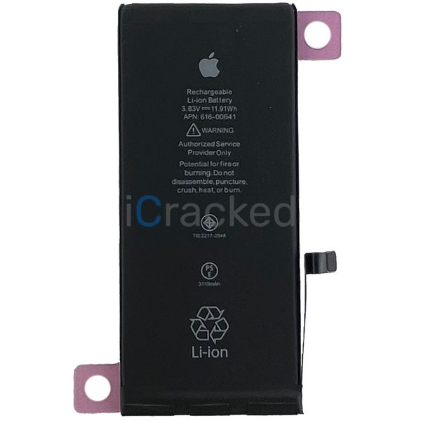 Компанія iCracked. Акумулятор (батарея) для iPhone 13 Mini з контролером, 2406 mAh. Оригінал НФ-00002252 фото