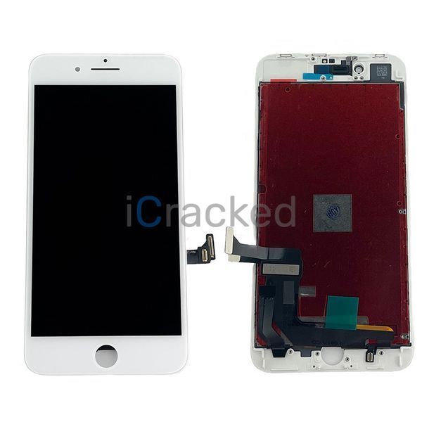 Дисплей (экран) Apple iPhone 8 Plus с тачскрином и рамкой, AAA, белый НФ-00000508 фото Компанія iCracked. Дисплей (экран) Apple iPhone 8 Plus с тачскрином и рамкой, AAA, белый НФ-00000508 фото