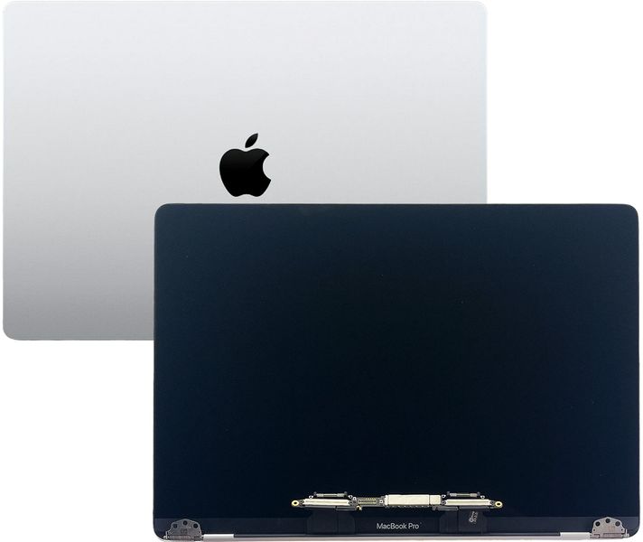 Компанія iCracked. Дисплей MacBook Pro 13 M1 (2020) A2338, в сборе с рамкой и крышкой, Silver НФ-00000176 фото