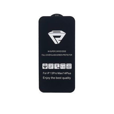 Компанія iCracked. Захисне скло 9D Full Glue Protect для Apple iPhone 13 Pro Max/14 Plus НФ-00000525 фото