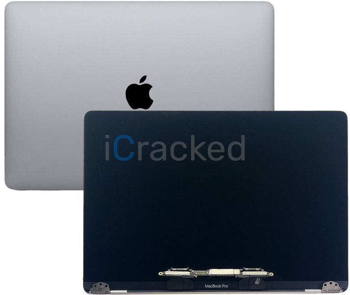 Компанія iCracked. Дисплей MacBook Pro 13 M1 (2020) A2338, в зборі з рамкою та кришкою, Grey НФ-00000177 фото