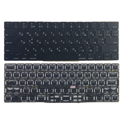 Компанія iCracked. Клавиатура MacBook Air 13" A1989, A1990 (2018-2020) RU/EN/RU, горизонтальный Enter, Original НФ-00001057 фото
