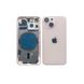 Компанія iCracked. Корпус iPhone 13 Mini в зборі Pink з тримачем SIM, кнопками, магнітами та сіткою EU НФ-00001310 фото 1