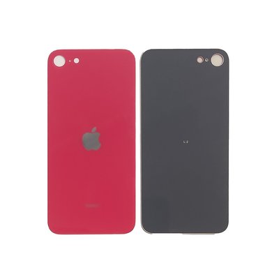 Компанія iCracked. Задня кришка корпусу iPhone SE 2 Red, звичайний виріз в зборі з кільцем камери НФ-00002039 фото