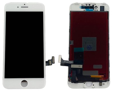 Компанія iCracked. Дисплей (екран) Apple iPhone 7 оригінал з тачскрином та рамкою REF, білий НФ-00000532 фото