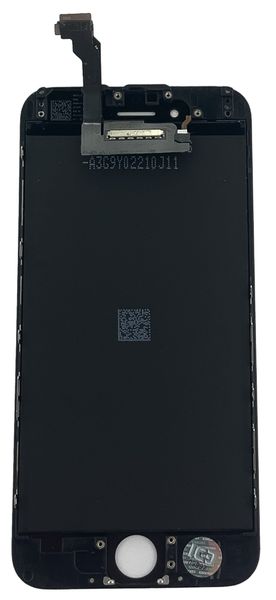 Компанія iCracked. Дисплей (экран) Apple iPhone 6 с тачскрином и рамкой, AAA, черный НФ-00000499 фото