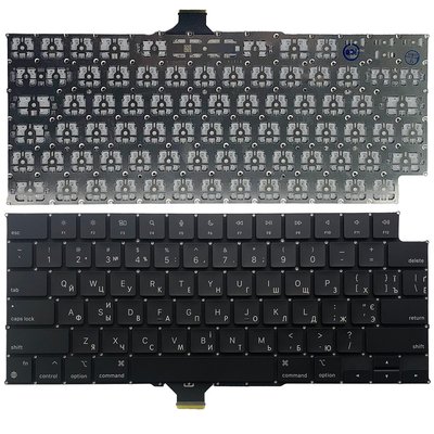 Компанія iCracked. Клавіатура MacBook Pro 14" A2442 (2021) UA/EN/RU, горизонтальний Enter, Original НФ-00001067 фото