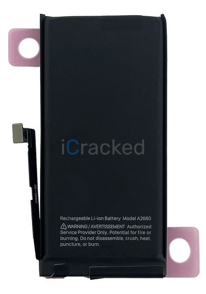 Компанія iCracked. Аккумулятор (батарея) для iPhone 13 Mini с контроллером, 2406 mAh. ААА НФ-00001364 фото